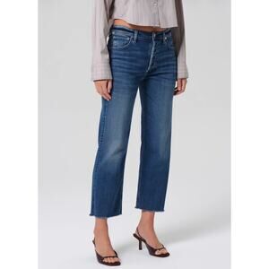 Citizens of Humanity Palma Straight Jeans Raw Hem In Ambry NWT Size 29